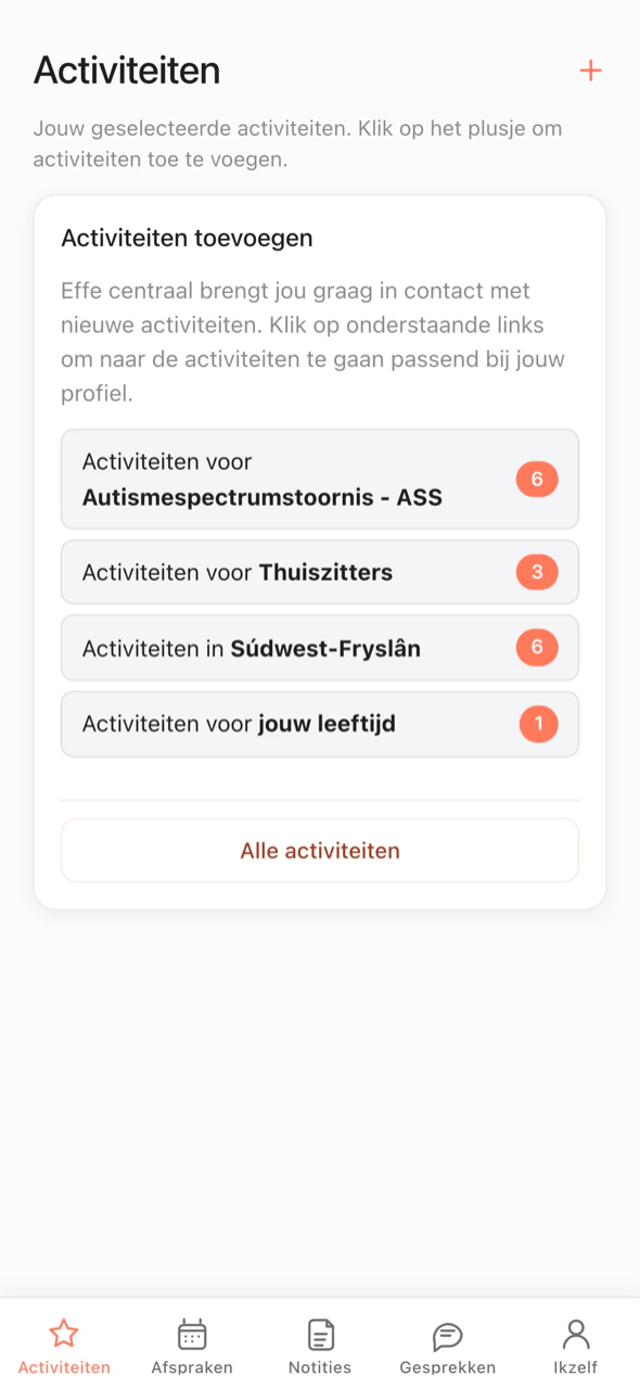 Activiteiten in de buurt vinden